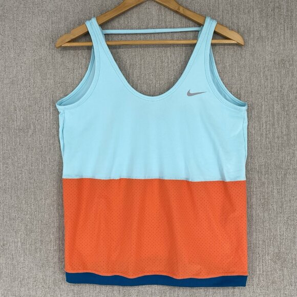 Nike Tank Athletic Dri Fit Gym Running Built in‎ Bra - Picture 2 of 12